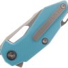 Ketuo Thorn Linerlock Blue 14C28N Folding Knife EDC
