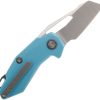 Ketuo Thorn Linerlock Blue 14C28N Folding Knife EDC