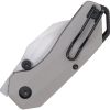 Ketuo Rhapsody Button Lock Gray Folding Knife 14C28N Sandvik