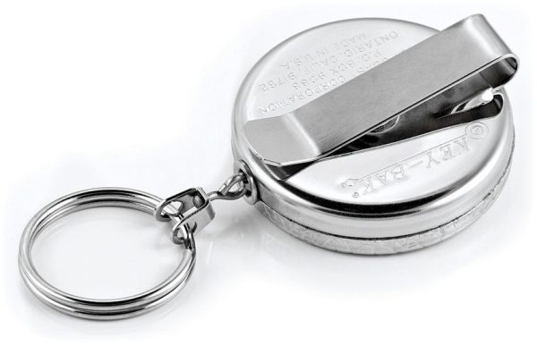 KEY-BAK Self Retracting Key Reel Stainless