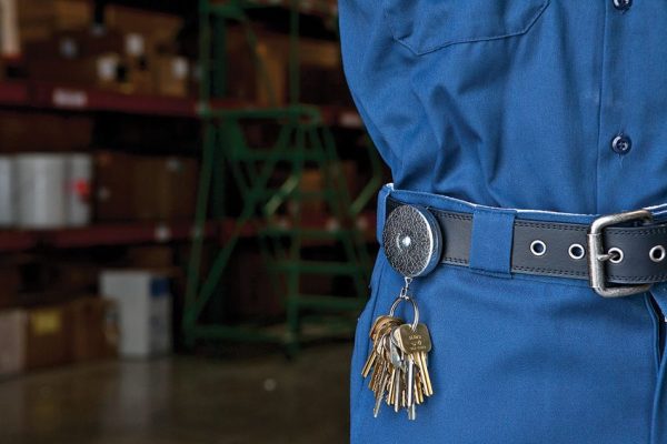 KEY-BAK Self Retracting Key Reel Stainless