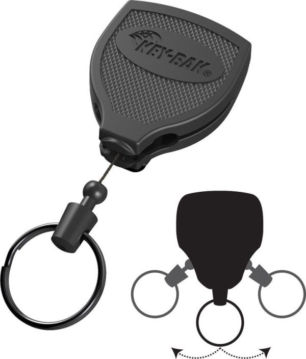 KEY-BAK Super 48 PLUS Key Reel Oversized Ring