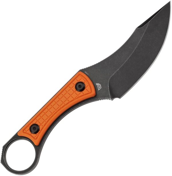 Kansept Niko Fixed Blade Orange G10 D2