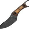 Kansept Niko Fixed Blade Amber PEI D2