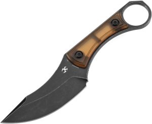 Kansept Niko Fixed Blade Amber PEI D2
