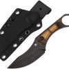 Kansept Niko Fixed Blade Amber PEI D2