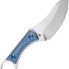 Kansept Niko Fixed Blade Blue Titanium D2