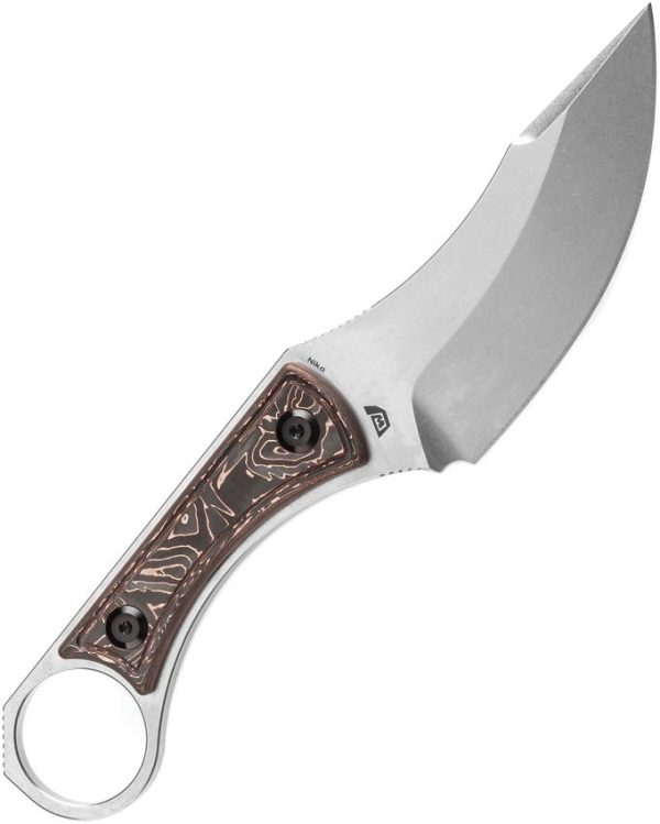 Kansept Niko Fixed Blade Copper Foil Carbon Fiber