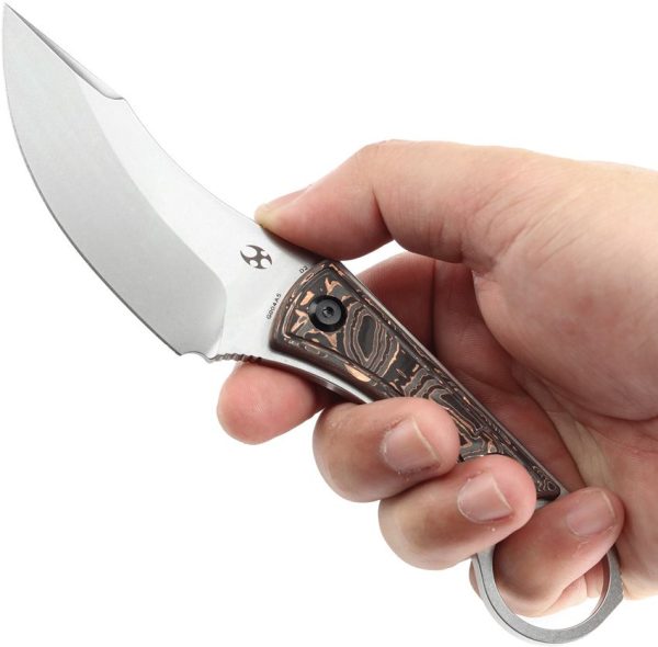 Kansept Niko Fixed Blade Copper Foil Carbon Fiber