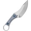 Kansept Niko Fixed Blade - Blue Micarta D2