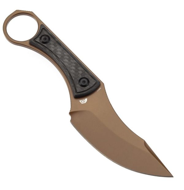 Kansept Niko Fixed Blade - Carbon Fiber Twill
