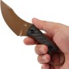 Kansept Niko Fixed Blade - Carbon Fiber Twill
