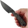 Kansept Flank Fixed Blade - Carbon Fiber Shredded