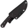 Kansept Flank Fixed Blade - Black/Red G10