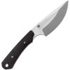 Kansept Flank Fixed Blade - Black/Red G10
