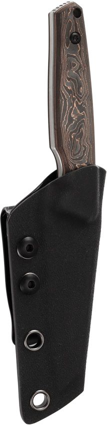 Kansept Knives Parr Fixed Blade - Copper Carbon Fiber