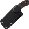 Kansept Korvid S Fixed Blade - Copper Carbon Fiber