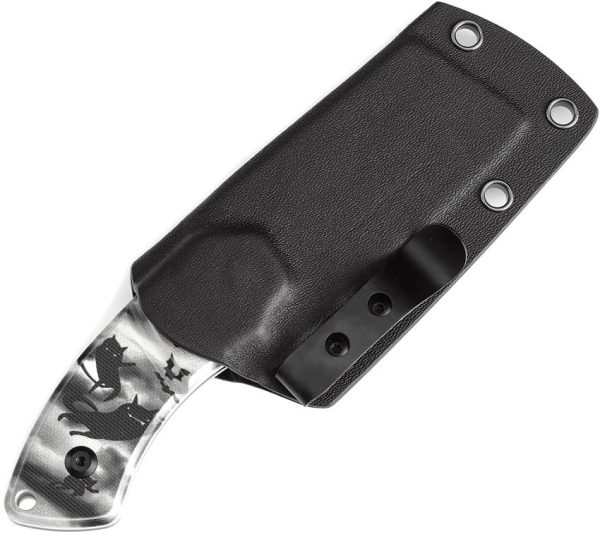 Kansept Korvid S Fixed Blade - Black Cat G10