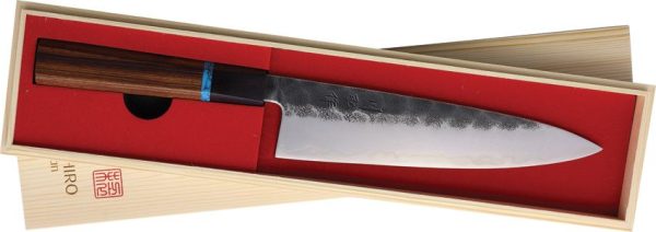 Ketuo Kawahiro Chef's Knife 7.88" VG-10 Fixed Blade