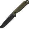 Kizer Begleiter Green G10 AEB-L Tanto Stainless