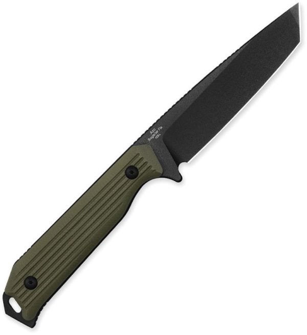 Kizer Begleiter Green G10 AEB-L Tanto Stainless