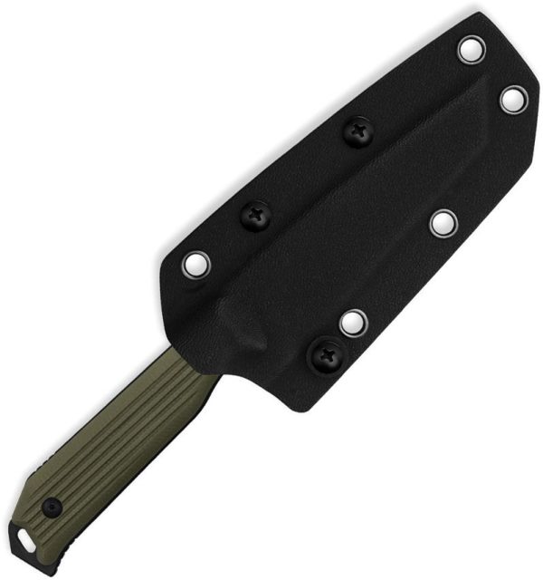 Kizer Begleiter Green G10 AEB-L Tanto Stainless
