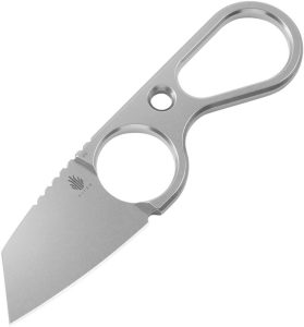 Kizer Cutlery Bowtie Neck Knife - Stonewash D2