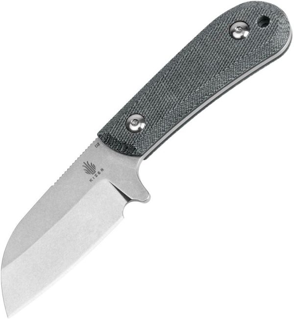 Kizer Cutlery Deckhand Fixed Blade - Stonewash D2