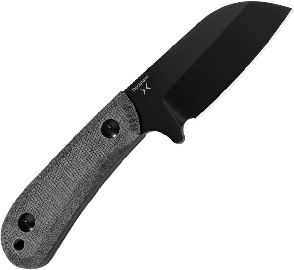 Kizer Cutlery Deckhand Fixed Blade - Black Stonewash