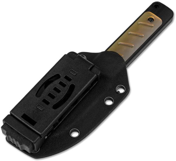 Kizer Cutlery Smolt Fixed Blade - D2 Black G10