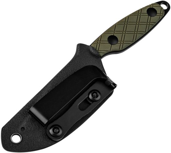 Kizer Cutlery Muskrat Green Fixed Blade - D2