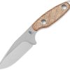 Kizer Cutlery Muskrat Fixed Blade - 154CM Micarta