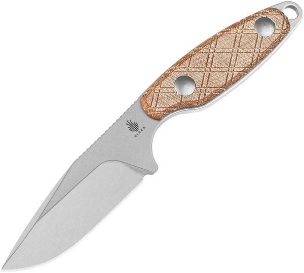 Kizer Cutlery Muskrat Fixed Blade - 154CM Micarta