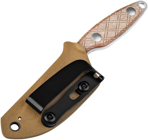 Kizer Cutlery Muskrat Fixed Blade - 154CM Micarta