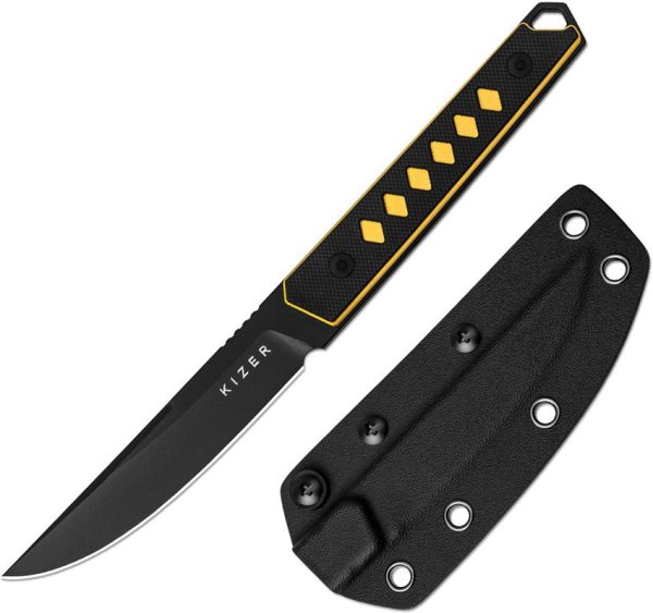 Kizer Cutlery Kwaiken Black/Yellow - Nitro V