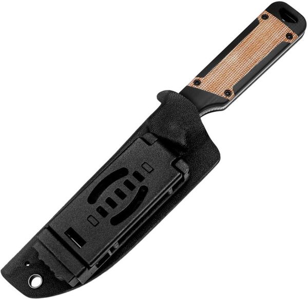 Kizer Cutlery Militaw Fixed Blade - Natural Micarta