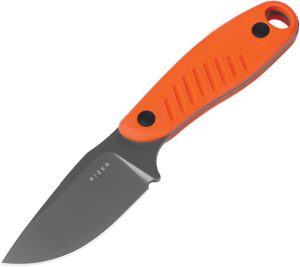 Kizer Cutlery Hare Fixed Blade - Orange G10