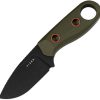 Kizer Cutlery Beaver Fixed Blade - Green G10