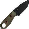 Kizer Cutlery Beaver Fixed Blade - Green G10