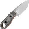 Kizer Cutlery Beaver Fixed Blade - Canvas Micarta