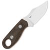 Kizer Cutlery Beaver Fixed Blade - Brown Micarta