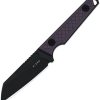 Kizer Cutlery Phasmids Fixed Blade - Purple G10