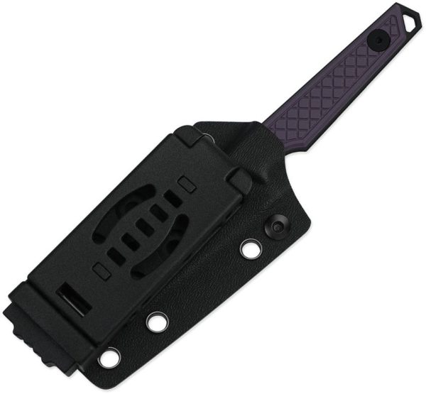 Kizer Cutlery Phasmids Fixed Blade - Purple G10