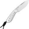 Kizer Buddy Fixed Blade Drop Point - Clear Acrylic