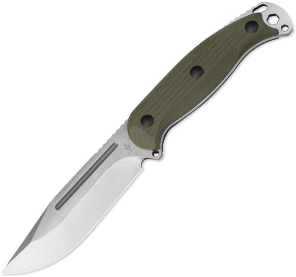 Kizer Ursa Major Fixed Blade Clip Point - OD Green G10