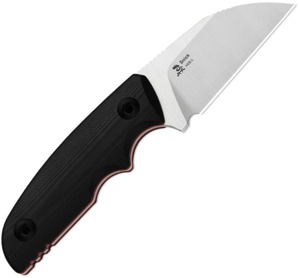 Kizer Snick Fixed Blade - Black G10 Sheepsfoot