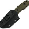 Kizer Quartz Fixed Blade - OD Green Tanto