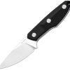 Kizer Splinter Fixed Blade - Black G10 Drop Point