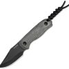 Kizer Drop Bear Fixed Blade - Black Micarta 2.63 inch