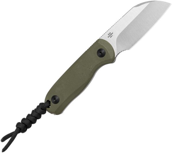 Kizer Drop Bear Fixed Blade - OD Green G10 2.63 inch